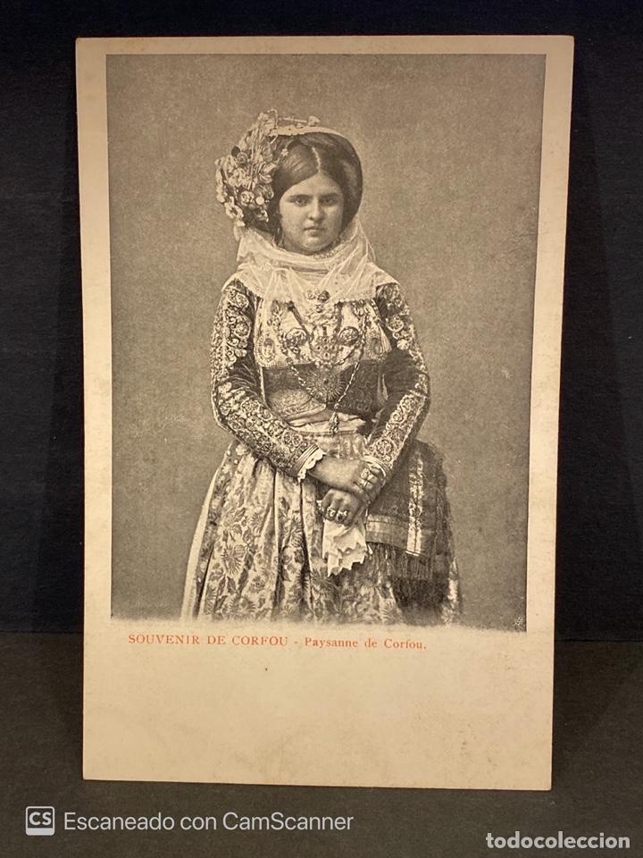 Postcards: TARJETA POSTAL. GRECIA. CORFOU. SOUVENIR DE CORFOU. PAYSANNE DE CORFOU. VER FOTOS