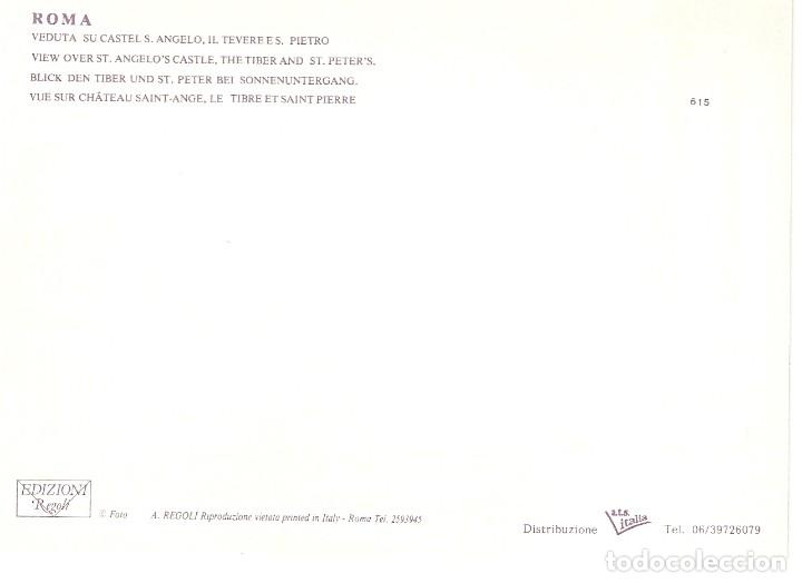 Postales: POSTAL ITALIA - ROMA - Foto 2