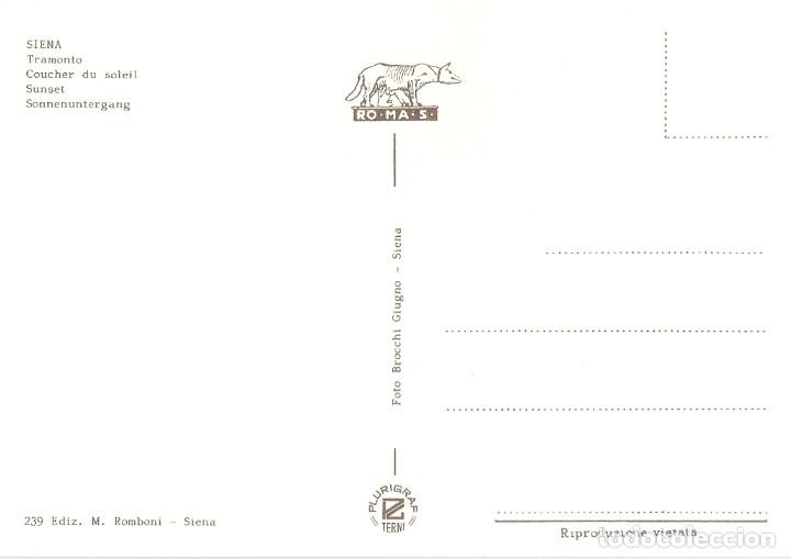 Postales: POSTAL ITALIA - SIENA - Foto 2
