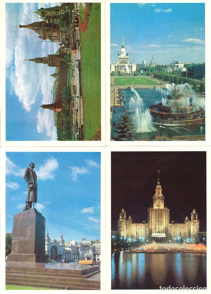 Postales: MOSC&Uacute; - ESTUCHE DE 16 POSTALES - 1979 - Foto 6