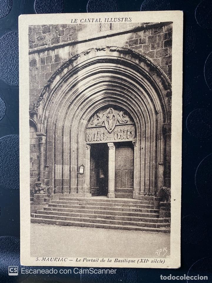 Postcards: TARJETA POSTAL. FRANCIA. AUVERNIA. CANTAL. 5.-MAURIAC - LE PORTAIL DE LA BASILIQUE (SIGLO XII).