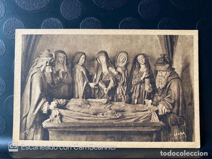Postales: TARJETA POSTAL. FRANCIA. AUVERNIA. CANTAL. 227.-SALERS. LA MISE AU TOMBEAU (SIGLO XV)
