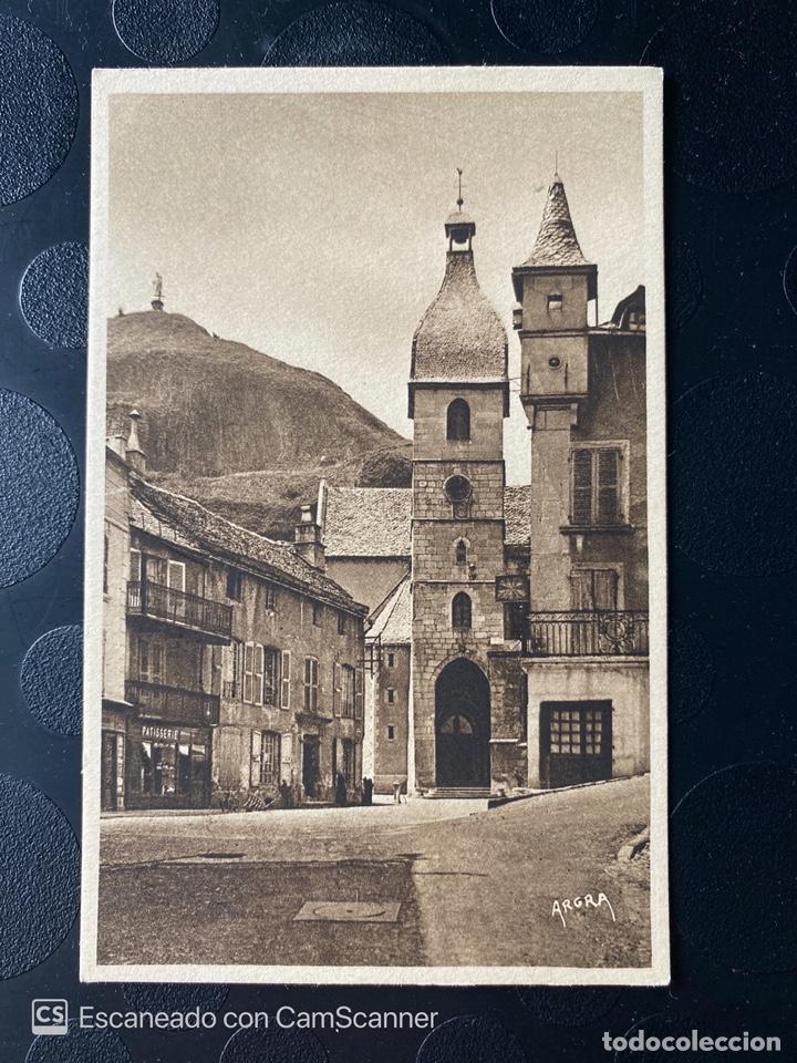 Postales: TARJETA POSTAL. FRANCIA. AUVERNIA. CANTAL. 117.-MURAT. EGLISE NOTRE-DAME DES OLIVIERS. ED. ARGRA