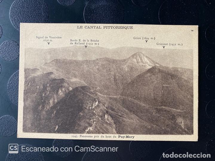 Postales: TARJETA POSTAL. FRANCIA. AUVERNIA. CANTAL. 1245. PANORAMA PRIS DU HAUT DU PUY-MARY