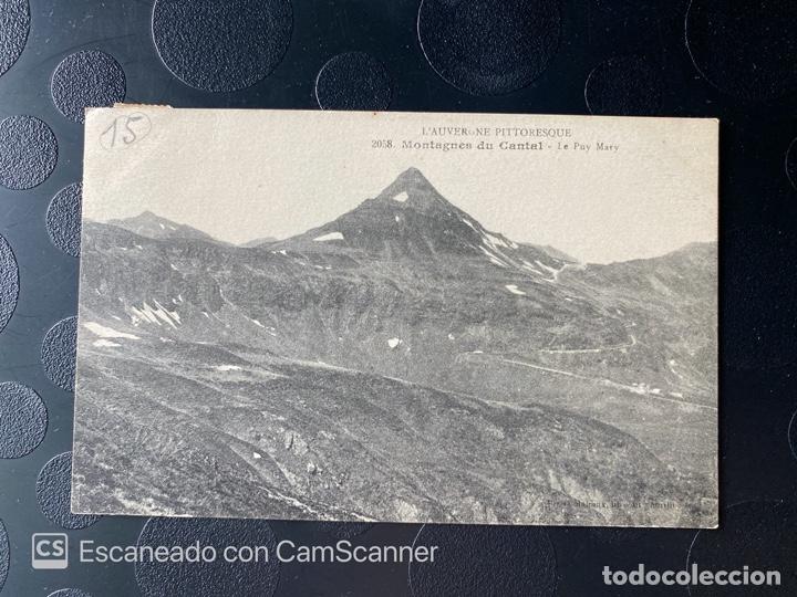 Postcards: TARJETA POSTAL.FRANCIA.AUVERNIA.CANTAL.2058.-MONTAGNES DU CANTAL. LE PUY MARY. L'AUVEONE PITTORESQUE