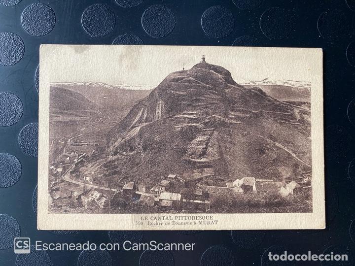 Postales: TARJETA POSTAL. FRANCIA. AUVERNIA. CANTAL. 700.- ROCHER DE BONNEVIE &Agrave; MURAT.