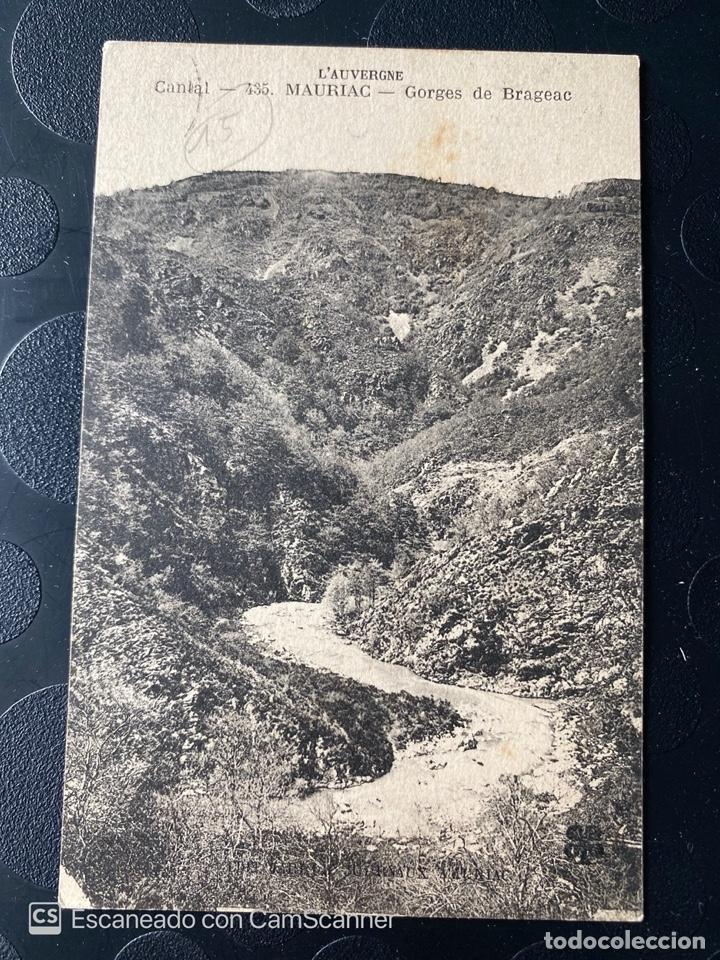 Postales: TARJETA POSTAL. FRANCIA. AUVERNIA. CANTAL. 435. MAURIAC. GORGES DE BRAGEAE.