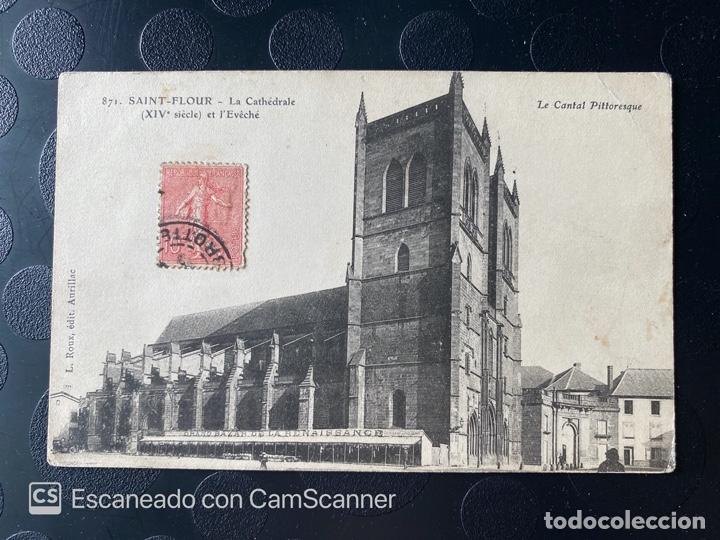 Postales: TARJETA POSTAL. FRANCIA. AUVERNIA. CANTAL. 871. SAINT FLOUR. LA CAT&Eacute;DRALE (SIGLO XIV) ET L'EV&Egrave;CH&Eacute;