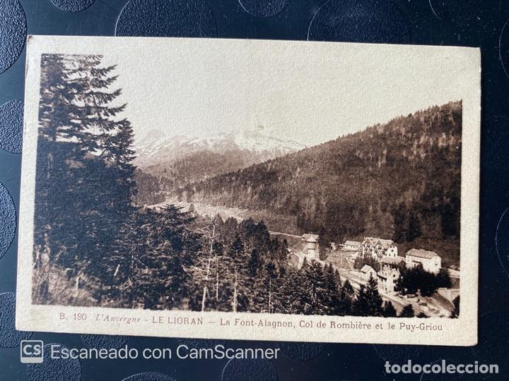 Postales: TARJETA POSTAL. FRANCIA. MIDDAY PYRENEES. L'AUVERGNE. LE LIORAN. LA FONT-ALAGNON.