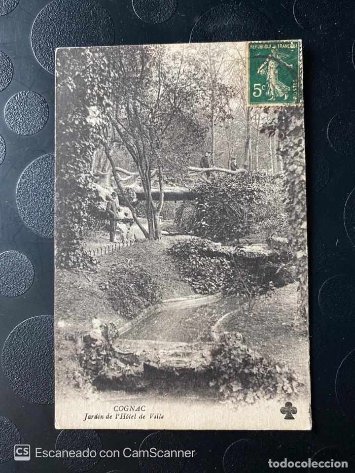 Postales: TARJETA POSTAL. FRANCIA. CHARENTE. COGNAC. JARDIN DE L'HOTEL DE VILLE.
