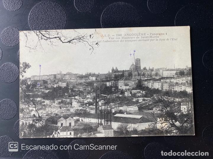 Postales: TARJETA POSTAL. FRANCIA. NUEVA AQUITANIA.ANGOUL&Ecirc;ME. 2350.PANORAMA 4.VUE DES HAUTEURS DE SAINT MARTIN