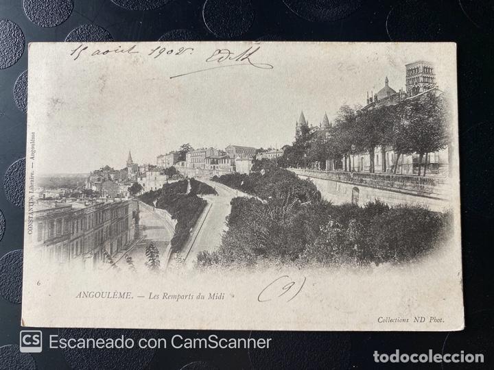 Postales: TARJETA POSTAL. FRANCIA. NUEVA AQUITANIA. ANGOUL&Ecirc;ME. LE REMPARTS DU MIDI.