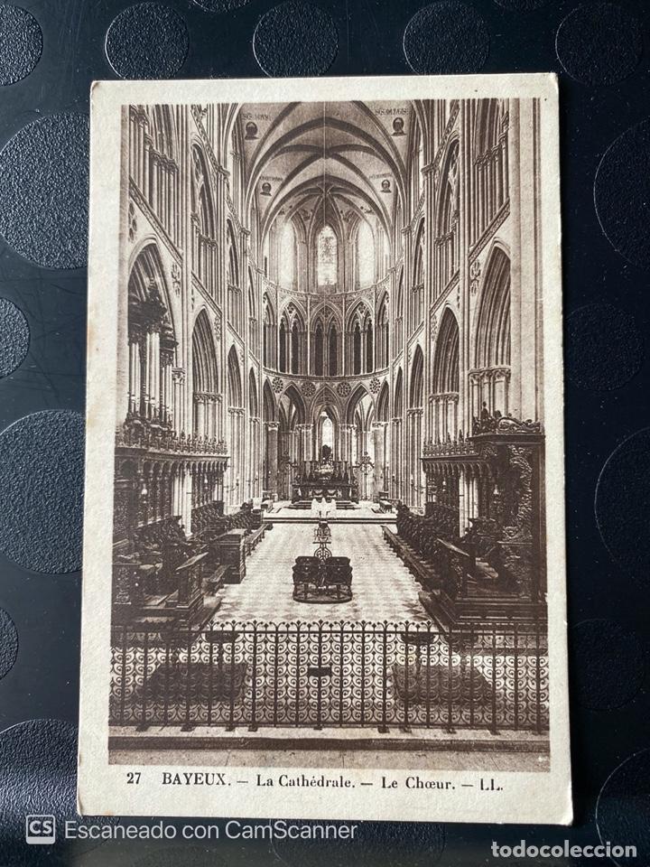 Postales: TARJETA POSTAL. FRANCIA. NORMANDIA. CALVADOS. 27.-BAYEUX. LA CATH&Egrave;DRALE. LE CHOEUR.