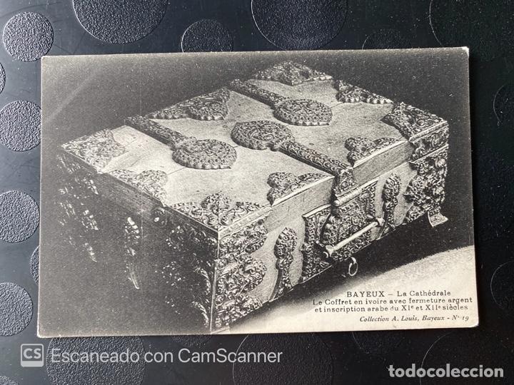 Postales: TARJETA POSTAL. FRANCIA. NORMANDIA. BAYEUX. LA CATH&Eacute;DRALE. LE COFFRET.