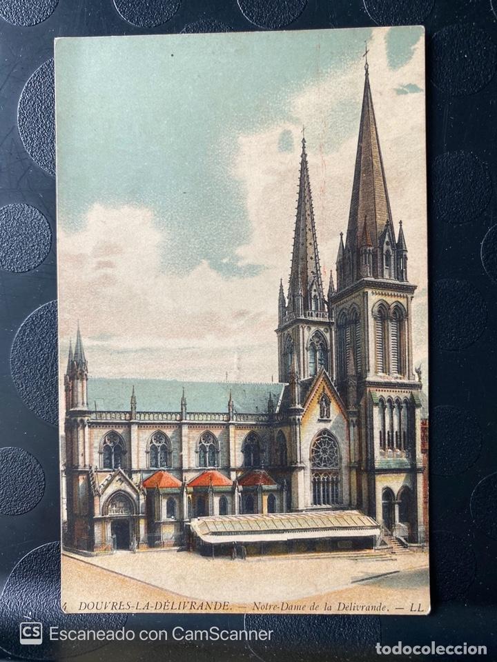 Postales: TARJETA POSTAL. FRANCIA. NORMANDIA. CALVADOS. DOUVRES-LA-DELIVRANDE. NOTRE-DAME DE LA DELIVRANDE