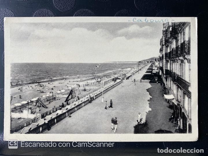 Postcards: TARJETA POSTAL. FRANCIA. NORMANDIA. CALVADOS. CABOURG. 197.- LA TERRASSE DES ANGLAIS VERS L'EST