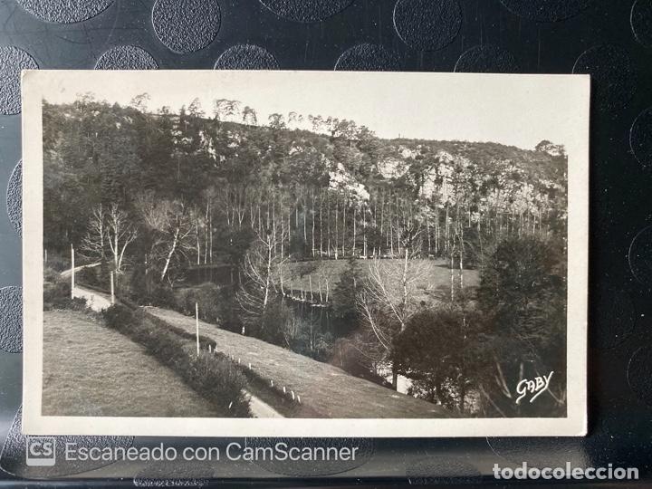 Postcards: TARJETA POSTAL. FRANCIA. NORMANDIA. CALVADOS. CL&Egrave;CY. ROUTE DU VIADUC ET LES ROCHERS DE LA FAVERIE