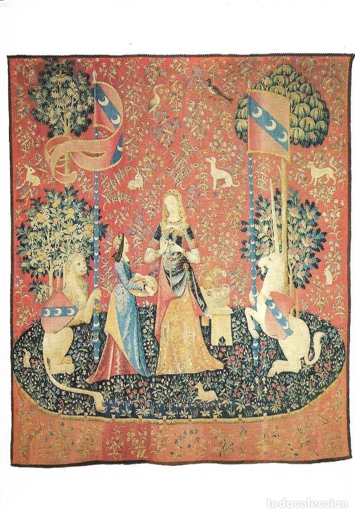 Postales: == C380 - POSTAL - LA DAME A LA LICORNE - L&acute;ODORAT - MUS&Eacute;E DES THERMES - PARIS