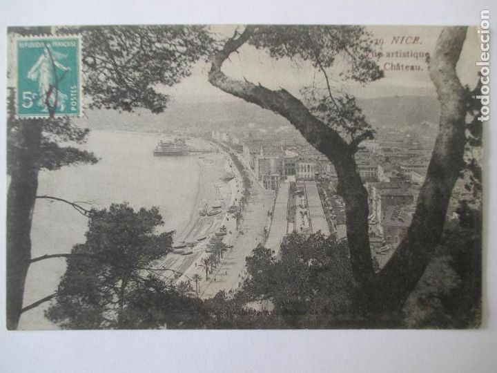 Cartes Postales: TARJETA POSTAL DE FRANCIA. 29 NICE. VUE ARTISTIQUE. CHATEAU