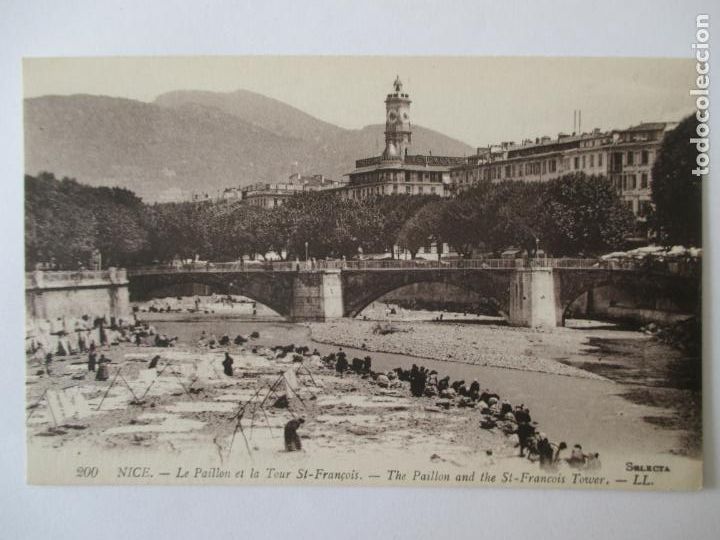 Postales: TARJETA POSTAL DE FRANCIA. 200 NICE LE PAILLON ET LA TOUR. ST FRANCOIS