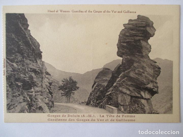 Cartes Postales: TARJETA POSTAL DE FRANCIA. GORGES DE DALUIS LA TETE DE FEMME