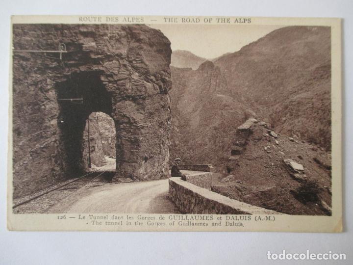 Cartes Postales: TARJETA POSTAL DE FRANCIA. ROUTE DES ALPES. THE ROAD OF THE ALPS