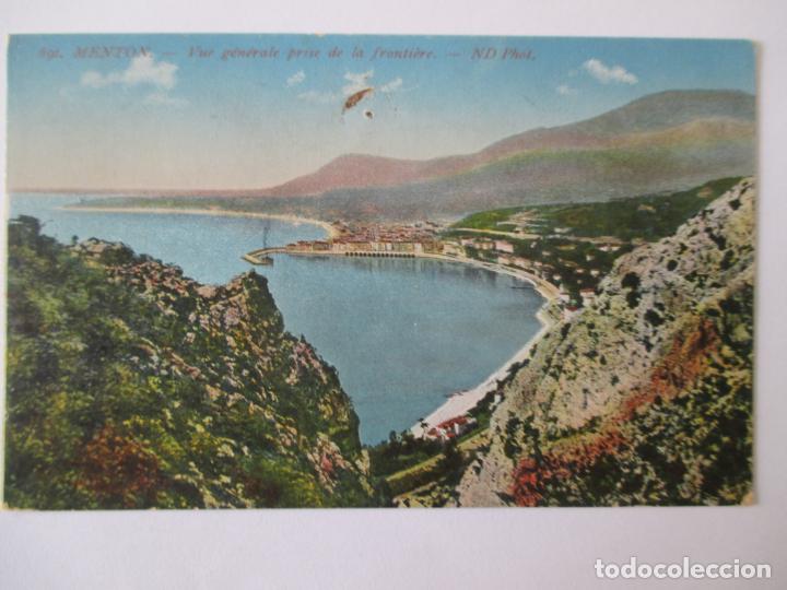 Cartes Postales: TARJETA POSTAL DE FRANCIA. 691 MENON. VUE GENERALE PRISE DE LA FRONTIERE ND