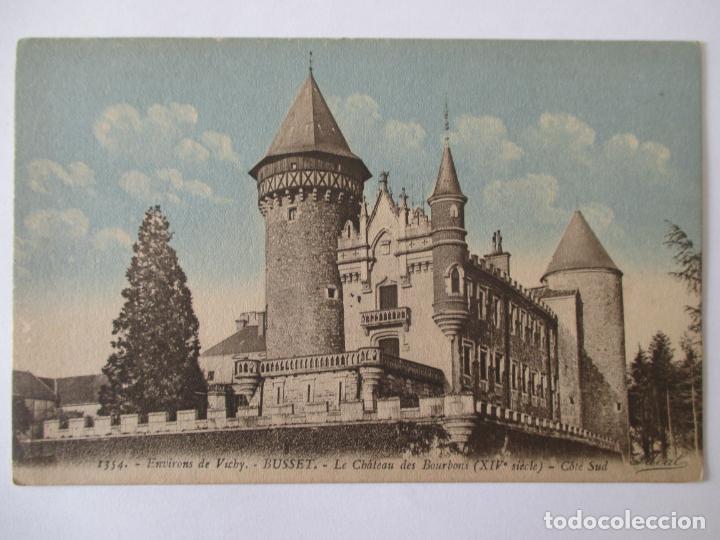 Cartes Postales: TARJETA POSTAL DE FRANCIA. 1354. ENVIRONS DE VICHY. BUSSET.