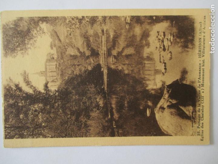 Cartes Postales: TARJETA POSTAL DE FRANCIA. 25 PAYSAGE DE LA VALLE DE L&acute;AUMANCE HERISSON ALLIER