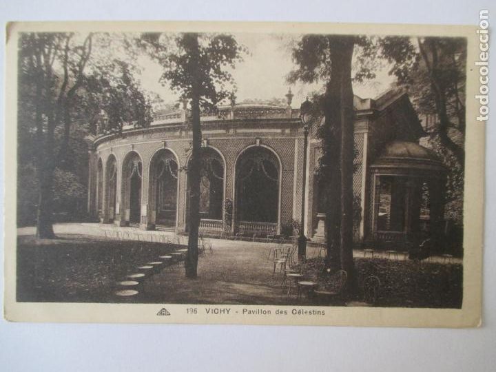Postales: TARJETA POSTAL DE FRANCIA. 196 VICHY PAVILLON DES CELESTINS