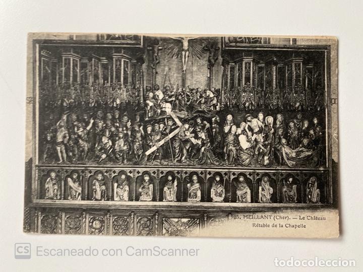 Postais: TARJETA POSTAL. FRANCIA. CENTRO. CHER. MEILLANT. LE CH&Acirc;TEAU. R&Eacute;TABLE DE LA CHAPELLE.