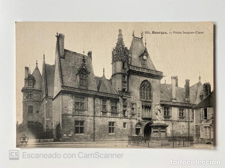 Cartoline: TARJETA POSTAL. FRANCIA. CENTRO-VALLE DE LOIRA. CHER. BOURGES.PALAIS JACQUES COEUR