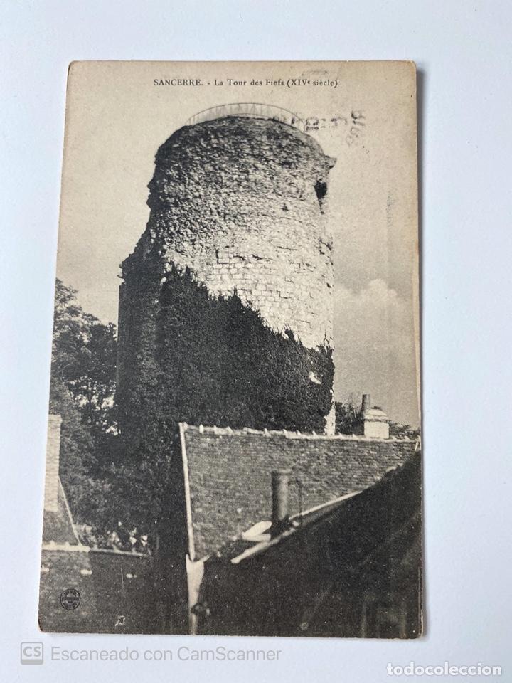 Postales: TARJETA POSTAL. FRANCIA. CENTRO-VALLE DE LOIRA. CHER. SANCERRE. LA TOUR DES FIEFS. SIECLE XIV