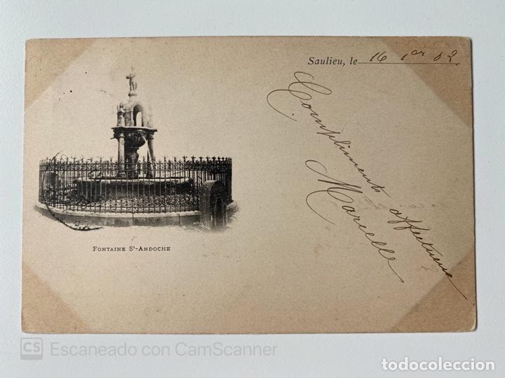 Postales: TARJETA POSTAL. FRANCIA. C&Ocirc;TE D'OR. FONTAINE ST-ANDOCHE