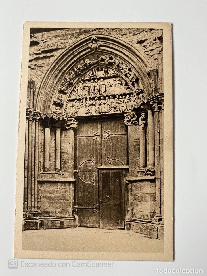 Cartoline: TARJETA POSTAL. FRANCIA. C&Ocirc;TE D'OR. 19.- SEMUR EN AUXOIS. EGLISE NOTRE-DAME. LA PORTE DE BLEDS