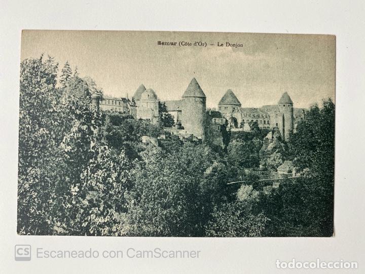 Cartoline: TARJETA POSTAL. FRANCIA. C&Ocirc;TE D'OR. SEMUR. LE DONJON