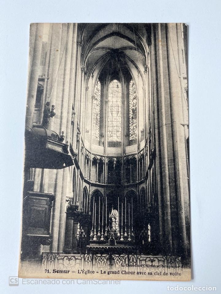 Cartoline: TARJETA POSTAL. FRANCIA. C&Ocirc;TE D'OR. SEMUR. 71.- LE GRAND CHOEUR AVEC SA CLEF DE VOULE