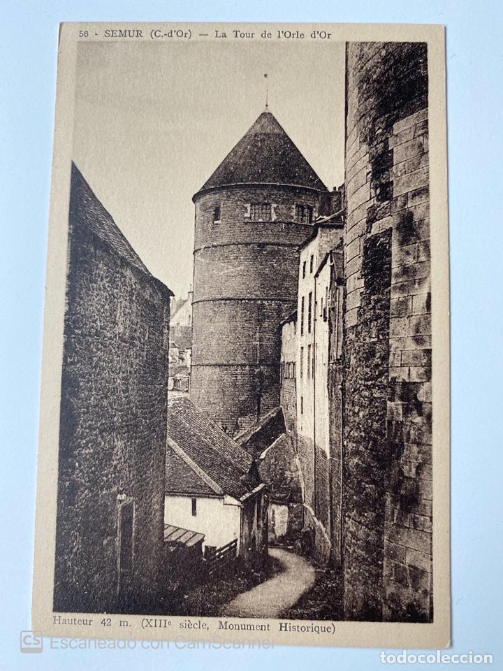 Cartoline: TARJETA POSTAL. FRANCIA. C&Ocirc;TE D'OR. SEMUR. 56.- LA TOUR DE L'ORLE D'OR