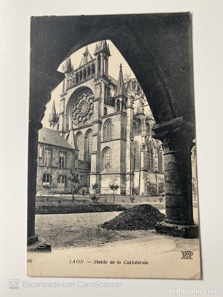 Cartoline: TARJETA POSTAL. FRANCIA. AISNE. LAON. ABSIDE DE LA CATHEDRALE