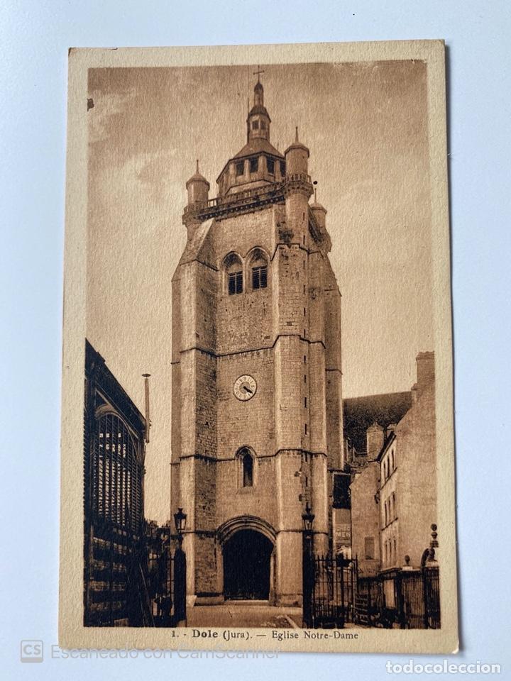 Cartoline: TARJETA POSTAL. FRANCIA. JURA. DOLE. 1.- EGLISE NOTRE-DAME.
