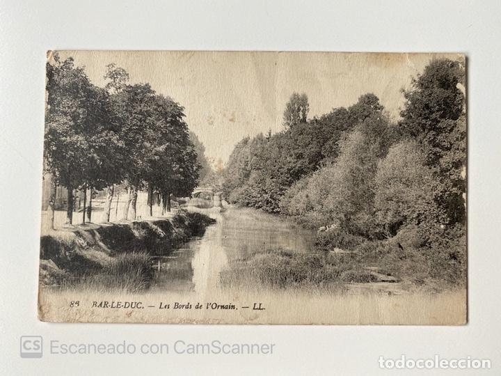 Cartoline: TARJETA POSTAL. FRANCIA. ORNAIN. BAR-LE-DUC. 86.- LES BORDS DE L'ORNAIN. LL.