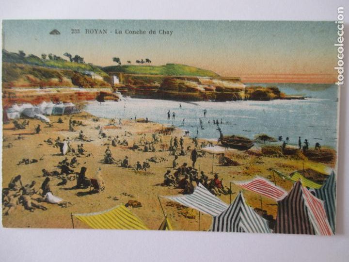 Postais: TARJETA POSTAL DE FRANCIA. 233 ROYAN LA CONCHE DU CHAY