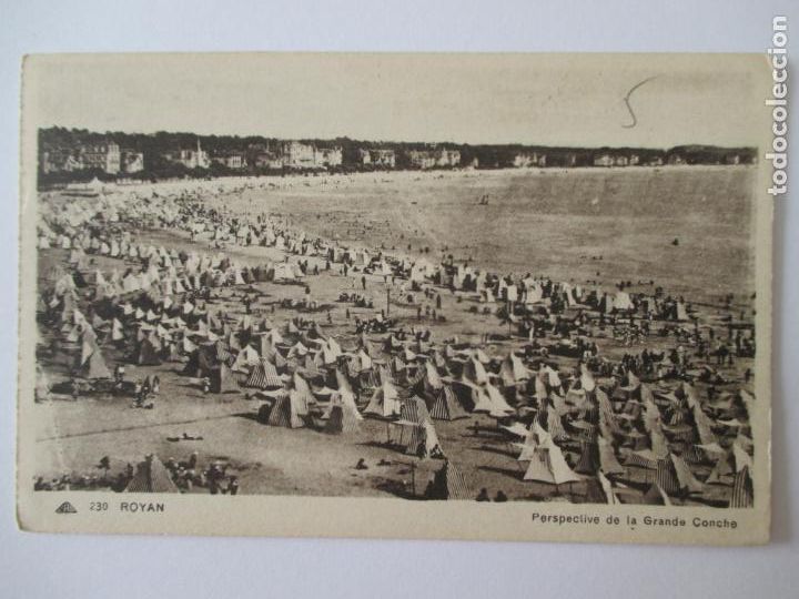 Postales: TARJETA POSTAL DE FRANCIA. 230 ROYAN PERSPECTIVE DE LA GRANDE CONCHE