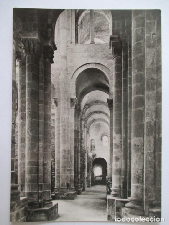 Postais: TARJETA POSTAL DE FRANCIA. CONQUES AVEYRON EGLISE BAS COTE ET PORTE DE LA TRIBUNE