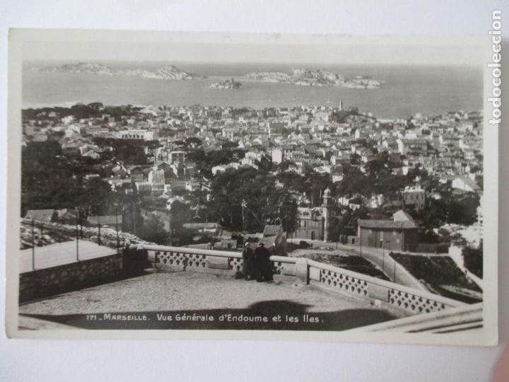 Postcards: TARJETA POSTAL DE FRANCIA. 171 MARSEILLE VUE GENERALE D&acute;ENDOUME ET LES ILES