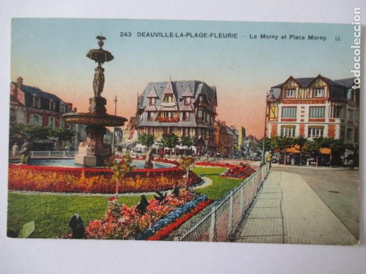 Postcards: TARJETA POSTAL DE FRANCIA. 243 DEAUVILLE LA PLAGE FLEURIE