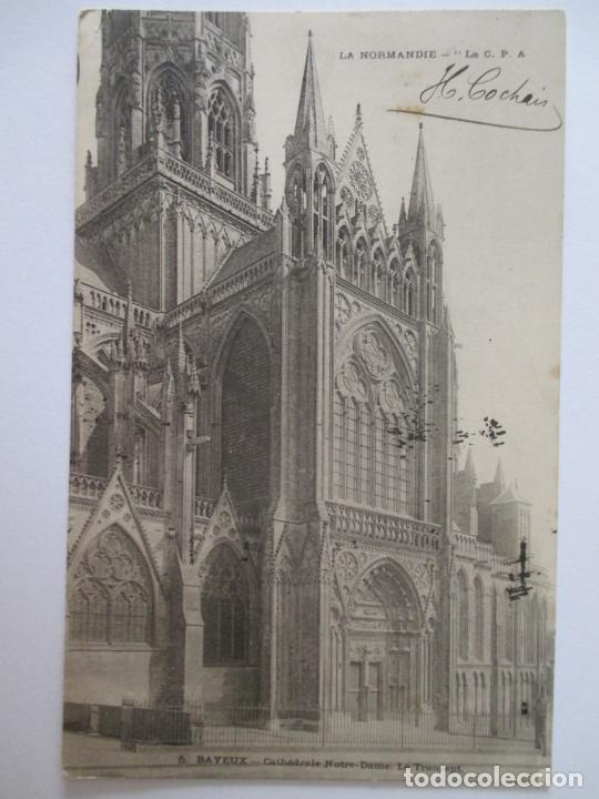 Postcards: TARJETA POSTAL DE FRANCIA. LA NORMANDIE LA C. P. A. BAYEUX CATHEDRALE
