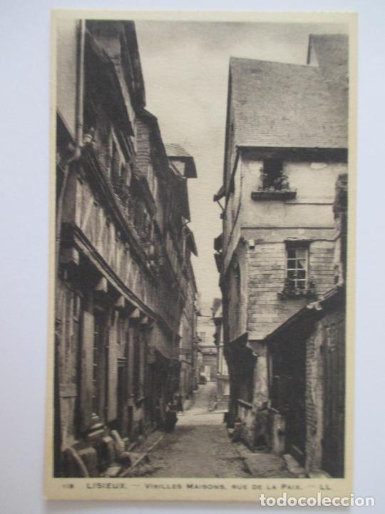 Postkarten: TARJETA POSTAL DE FRANCIA. 118 LISIEUX VIEILLES MAISONS RUE DE LA PAIX LL