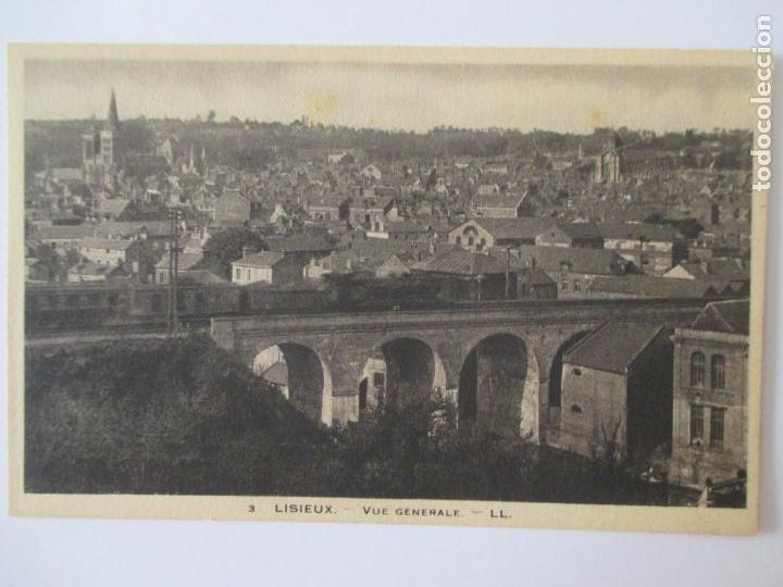 Postcards: TARJETA POSTAL DE FRANCIA. 3 LISIEUX VUE GENERALE LL