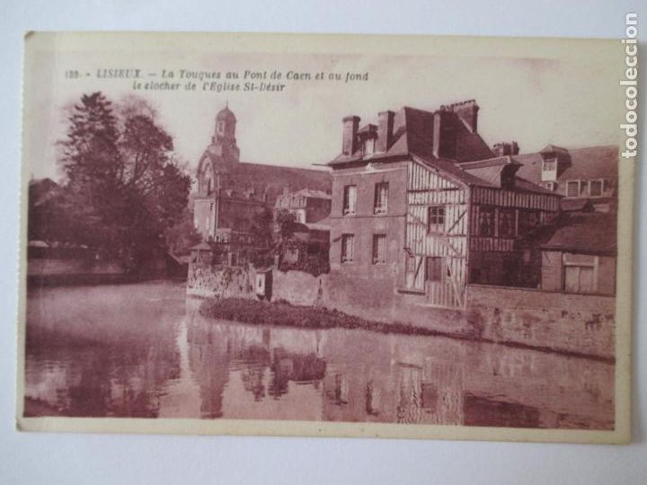 Postkarten: TARJETA POSTAL DE FRANCIA. 109 LISIEUX LA TOUQUES AU PONT DE CAEN ET AU FOND